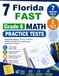 7 Florida FAST Grade 6 Math Practice Tests: Standards-Aligned Sun-Bright Test Stamina for Florida Assessment of Student Thinking