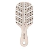 Detangling borstel mini natuurlijke vezel #beige