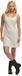 Superdry Printed Cami Mini Mouwloze Korte Jurk Beige XL Vrouw