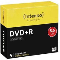 Intenso 5 x DVD+R DL 8.5 GB 8x Jewel Case