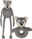 Nature Planet Pluche dieren setje wolf
