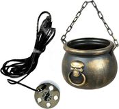 Boland Heksenketel kookpot - kunststof - mistmaker rookmachine - 13 x 19 cm - Halloween decoratie