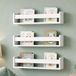 Merkloos Boekenplank - set van 3 - 58 cm breed - kinderkamer - wit