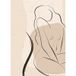 Papier peint panoramique femme bohème 183 cm x 255 cm