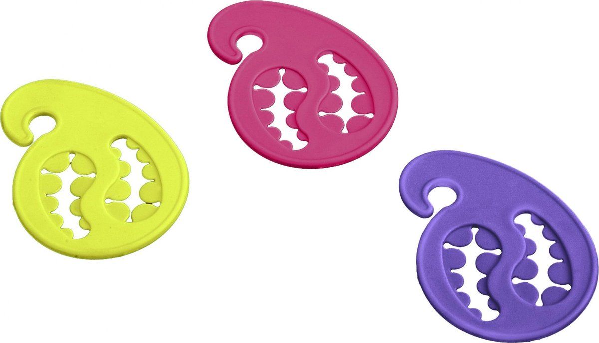 Metaltex sokkenhouder 7,5 x 5,5 cm siliconen 12 stuks