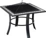 Gardebruk Brasero Mosaïque Runedak – Incl. Grille à feu & Louche – Noir