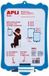 APLI Kids Whiteboard - 2-zijdig - 18 x 28 cm - Wit/Blauw