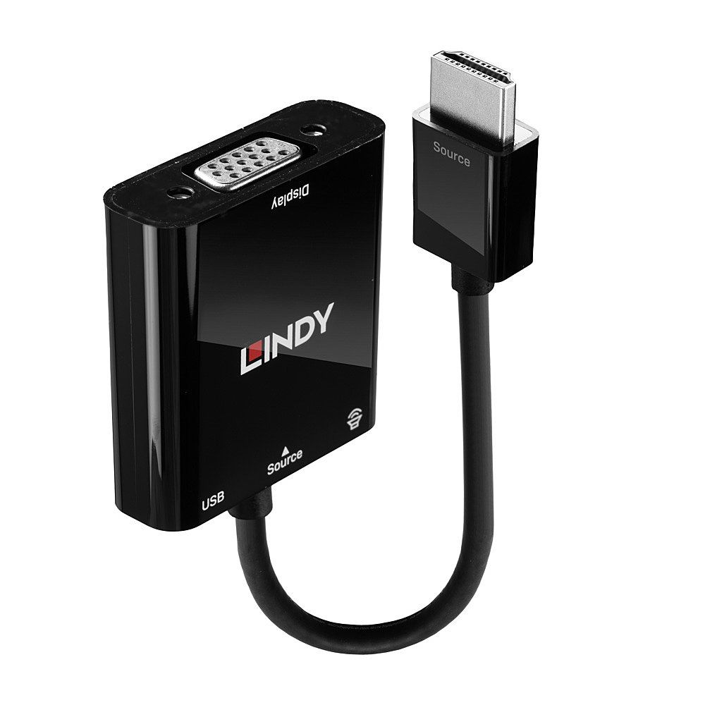 LINDY 38285 - HDMI Adapter - 0.1m - Zwart