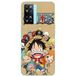 Maniacase Coque Oppo A57 4G animée Manga One Piece chapeau de paille Crew