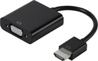 Vivanco VVVADHDMIVGAMF adaptateur de câble vidéo 0,1 m HDMI Type A (Standard) VGA (D-Sub) Noir