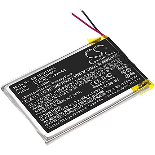 FYIOGXG Sony FYIOGXG Camera Sino batterij voor Sony CECHYA-0090, Platinum Wireless 7.1 PN: Sony LIS1523HNPC 700mAh / 2.59Wh