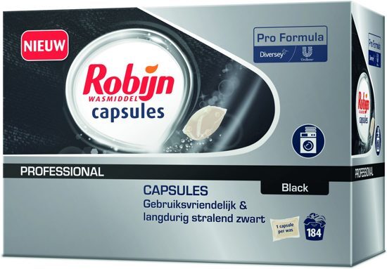 Robijn Black wasmiddel capsules - 184 stuks