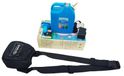 Pompe à ballon électrique B211 - Gonfleur automatique pour ballons longs (25 cm) - Gonflage rapide - Batterie lithium rechargeable - Prise UE - Bleu