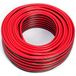 Luidsprekerkabel seki Luidsprekerkabel 2 x 2,50 mm² 25m rood/zwart CCA audiokabel luidsprekerkabel