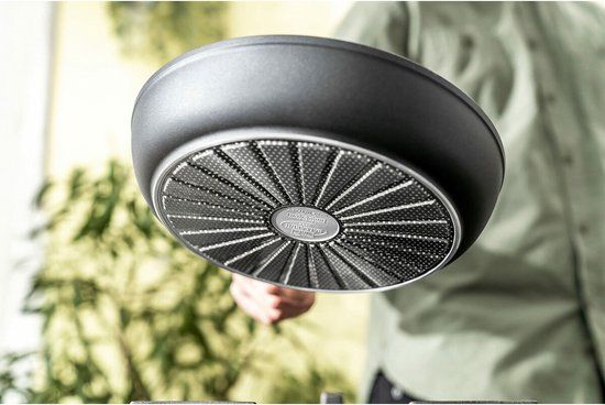 Merkloos Ballarini ALBG0L0.20U - Pan - 20 cm - Zwart/Roestvrijstaal