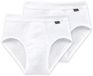 Schiesser Cotton Essentials Heren Slip - Wit