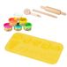 roba x Play-Doh Starterset - 3D-creativiteitsmat, FSC-houten gereedschappen, 6 potjes klei