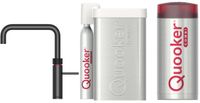 Quooker Cube Fusion Square Mat Zwart met Combi Boiler