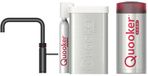Quooker Cube Fusion Square Mat Zwart met Combi Boiler