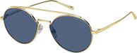 Marc Jacobs Sonnenbrille Pilot Gold/blau