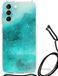 B2Ctelecom Back Cover voor Samsung Galaxy S21 FE Painting Blue