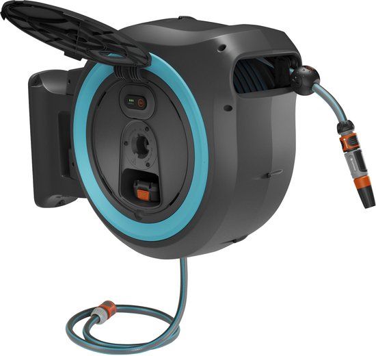 GARDENA PowerRoll XL Wandslangenbox - 35 m - Blauw