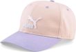 Puma Archive Logo, roze baseballpet voor dames, met verstelbare maat