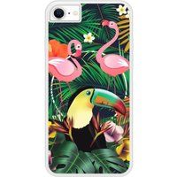 iPhone 7 Tropical Toucan Bedrukt Siliconen Hoesje