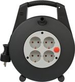 Brennenstuhl Vario-Line Kabelhaspel 15m Zwart/Grijs