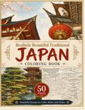 Realistic Japan Realistic Beautiful Traditional Coloring Book