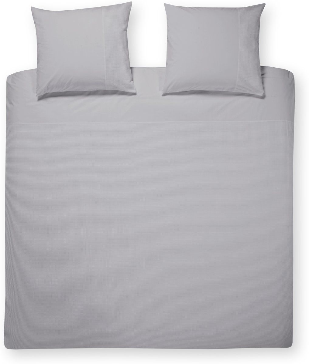 Papillon Mendoza dekbedovertrek eenpersoons 140 x 220 cm Grijs