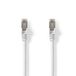 Nedis CCGP85520WT100 - Câble réseau - 10 m - Blanc