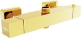 Mexen Cube thermostatische douchekraan, goud