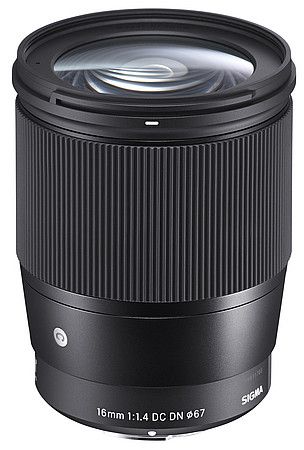 Sigma 16mm f/1.4 DC DN Contemporary Lens for Nikon Z