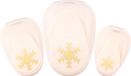 Vaessen Creative Pons Set - Figuurpons - Sneeuwvlokken - 3 st. - 1,5 tot 3,7 cm