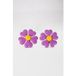 Moschino Boucles d'oreilles Mauve Taille : OS | Boucles d'oreilles Outlet | Femme | Mauve