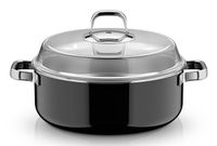 WMF Fusiontec Mineral Pro 518735290 steelpan 6 l Rond Zwart