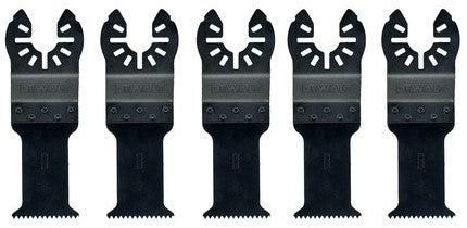 DT20725 Multitool Zaagblad HCS - Hout - 43x31mm - 5 stuks