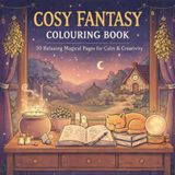 Cosy Fantasy Colouring Book: 30 Relaxing Magical Pages for Calm & Creativity