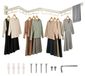 Icecat Sèche-linge à lingettes, pliable, en aluminium, 5 lingettes, blanc