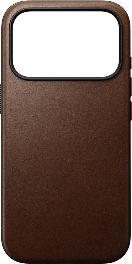 Nomad Modern Lederen Hoesje iPhone 17 Pro - Bruin