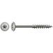 SPAX houtconstructie, discuskop, 8 x 280 mm, 50 stuks, deeldraad, T-STAR plus T40, 4CUT, RVS A2