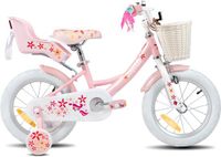 JOYSTAR Unicorn Kinderfiets voor Meisjes - 12 Inch - Roze