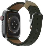 OtterBox Symmetry cactus leren bandje geschikt voor Apple Watch 42-44-45-49mm (groen)