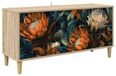 Sonoma meuble TV LOCHEM 102 x 33 x 50 cm Bois traité