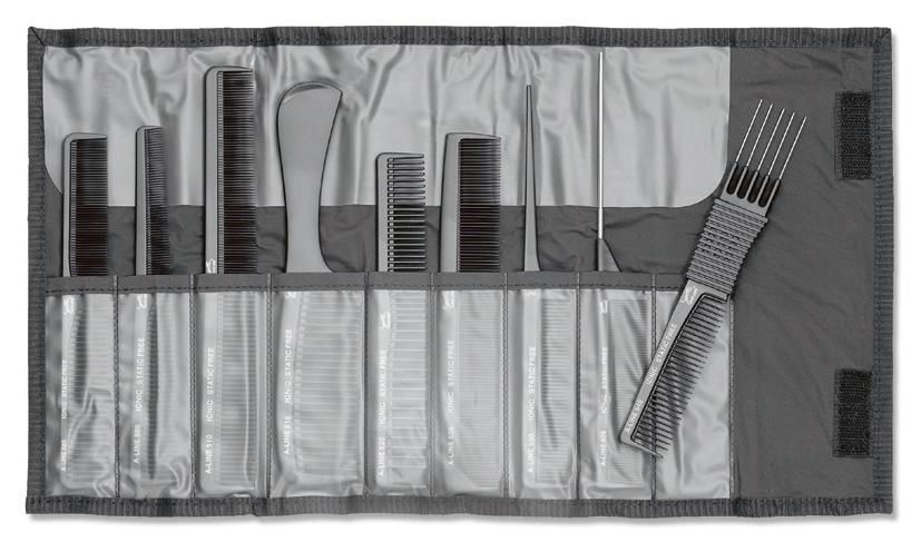 Jaguar A-Line Kammenset Incl. Etui - 9-Delig - Black