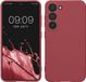 kwmobile telefoonhoesje geschikt voor Samsung Galaxy S23 - Hoesje voor smartphone - In donkerroze
