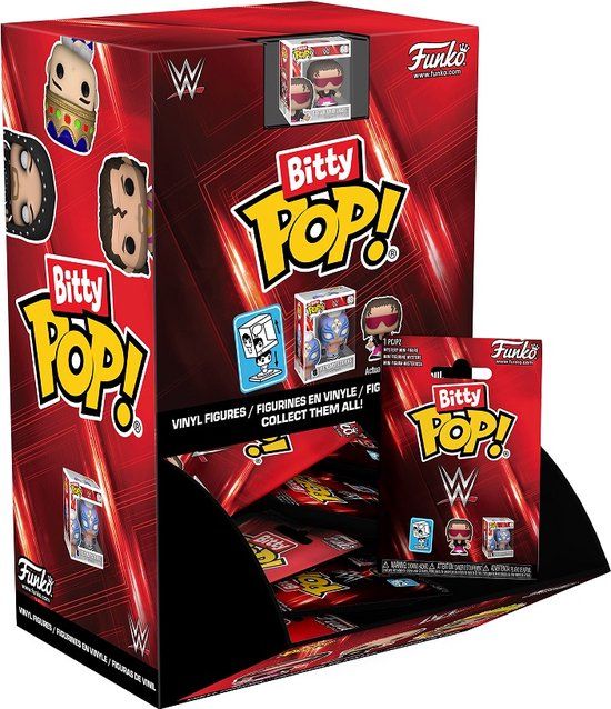 Funko WWE - Mystery Funko Bitty Pop - 1 stuk