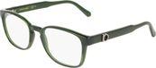 FERRAGAMO SF3027E 317 TRANSPARENT GREEN 52/20/145 MALE Brilmonturen