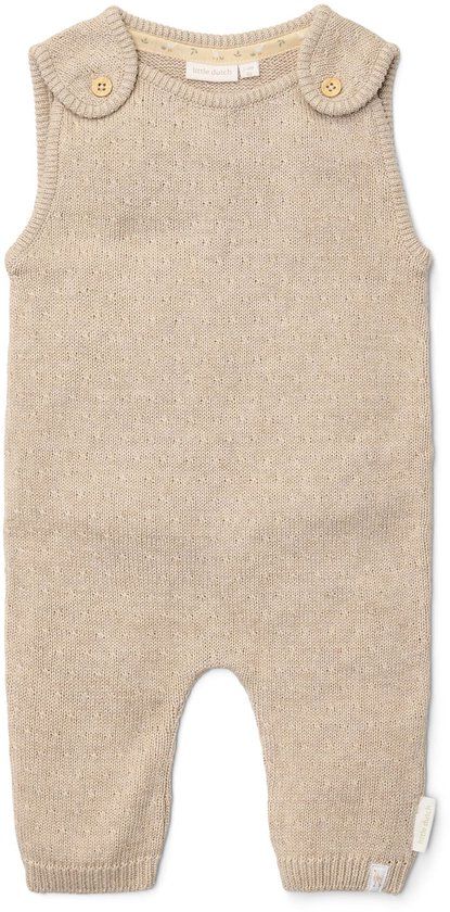Little Dutch Boxpakje - Gebreid - Beige - Newborn Naturals - Maat 74
